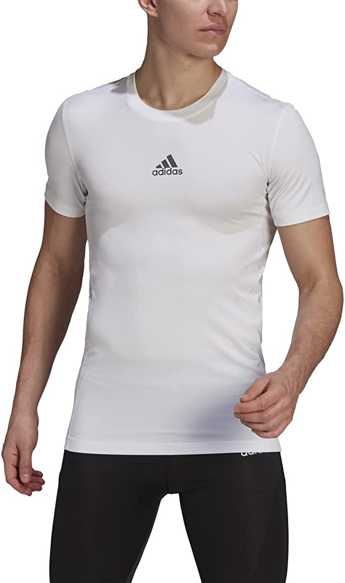 Adidas Men's Techfit Compression Short Sleeve