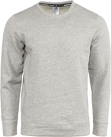 Adidas Men's Fleece Pullover - Grey