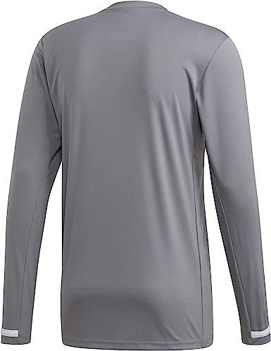 Adidas Men's Team 19 Long Sleeve Training Shirt - Grey