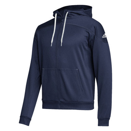 Adidas Men's Stadium Full Zip Jacket- Navy Blue