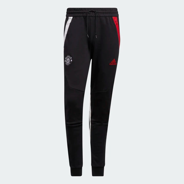 Adidas Men's Manchester United Travel Pant-Black/Red-S