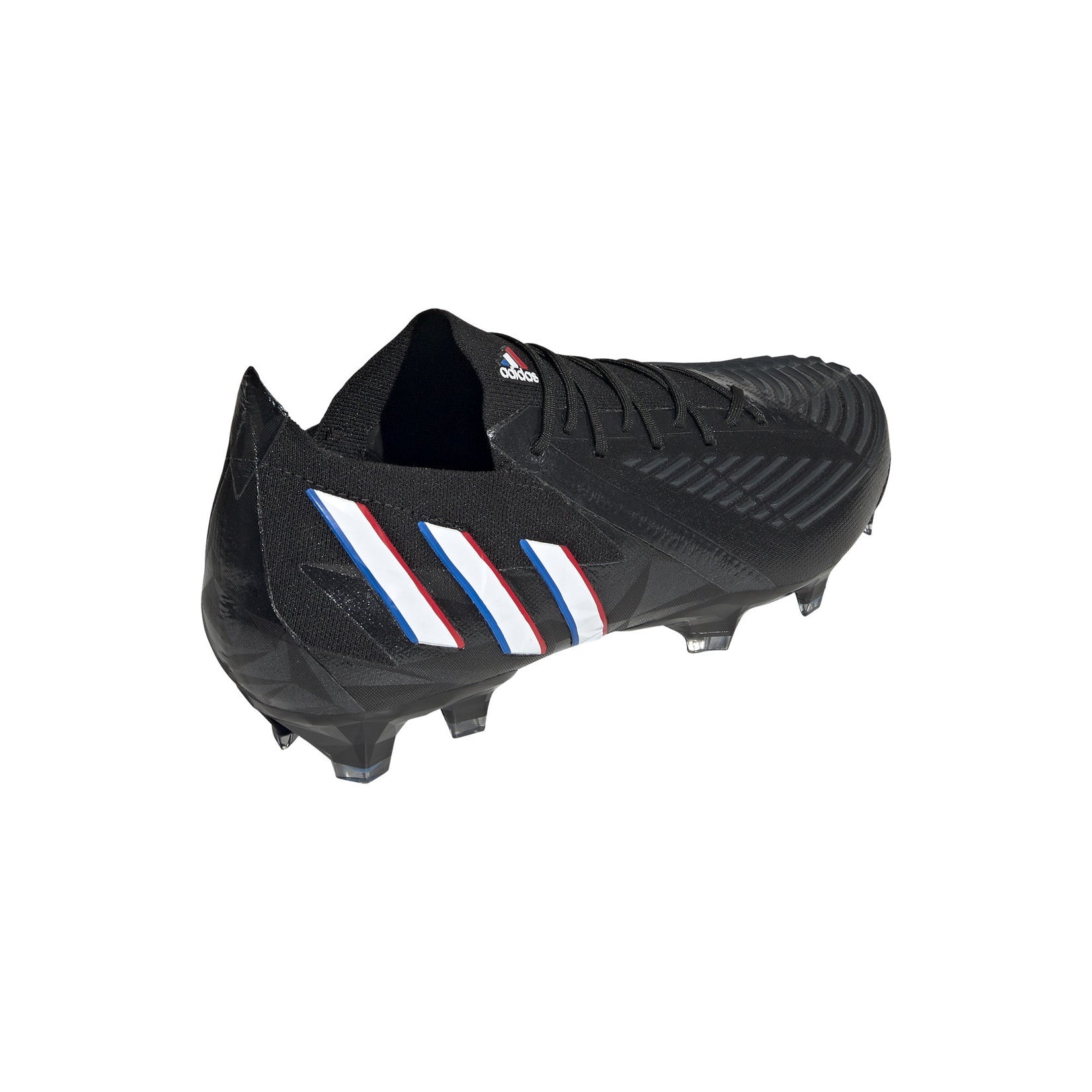 Adidas Predator Edge.1 L FG Cleats. Black/White