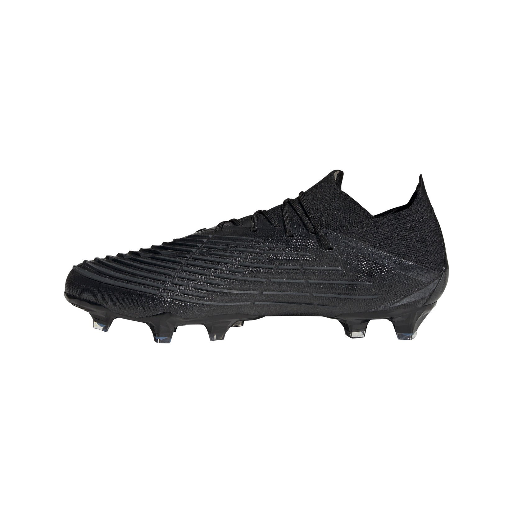 Adidas Predator Edge.1 L FG Cleats. Black/White