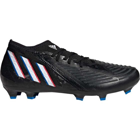 Adidas Predator Edge.2 FG Cletas. Black/White/Vivid Red