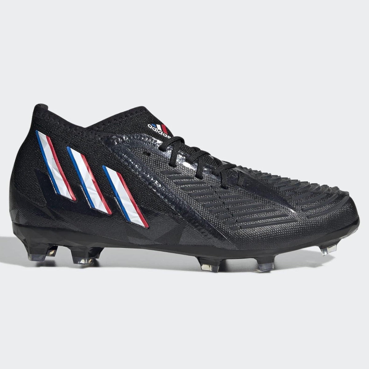 Adidas Predator Edge.1 FG JR Cleats. Black/White