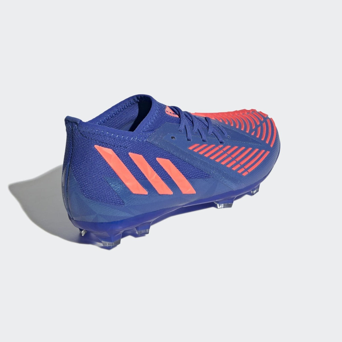 Adidas Predator Edge.1 FG JR Cleats. Hi-Res Blue/Turbo