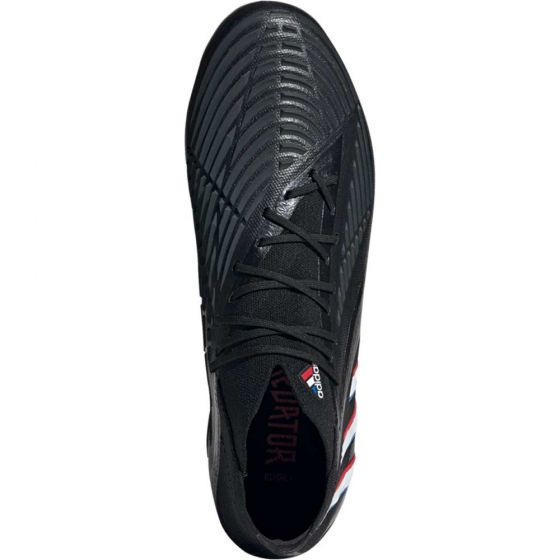 Adidas Predator Edge.1 FG Cleats. Black/White