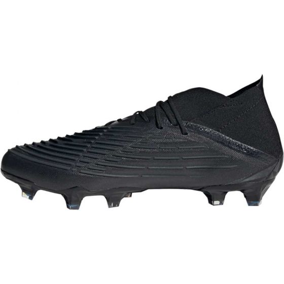 Adidas Predator Edge.1 FG Cleats. Black/White