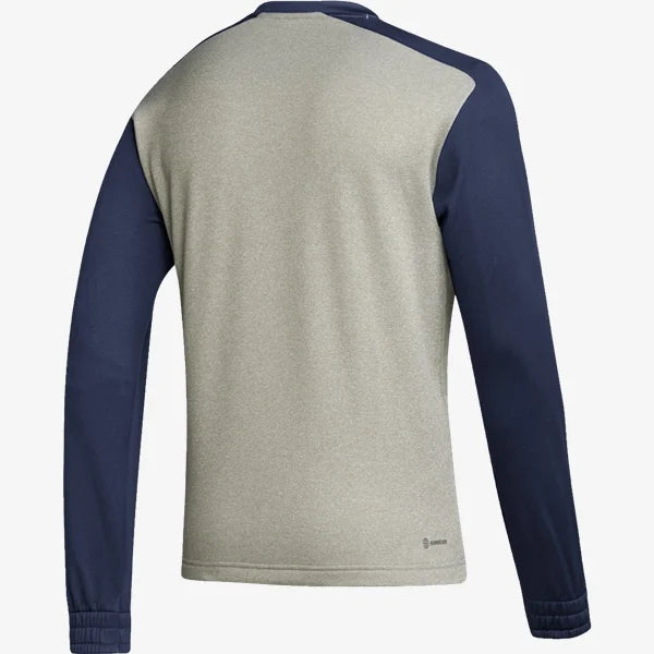 Adidas Men's Team Issue Crew - Navy/Medium Grey Heather