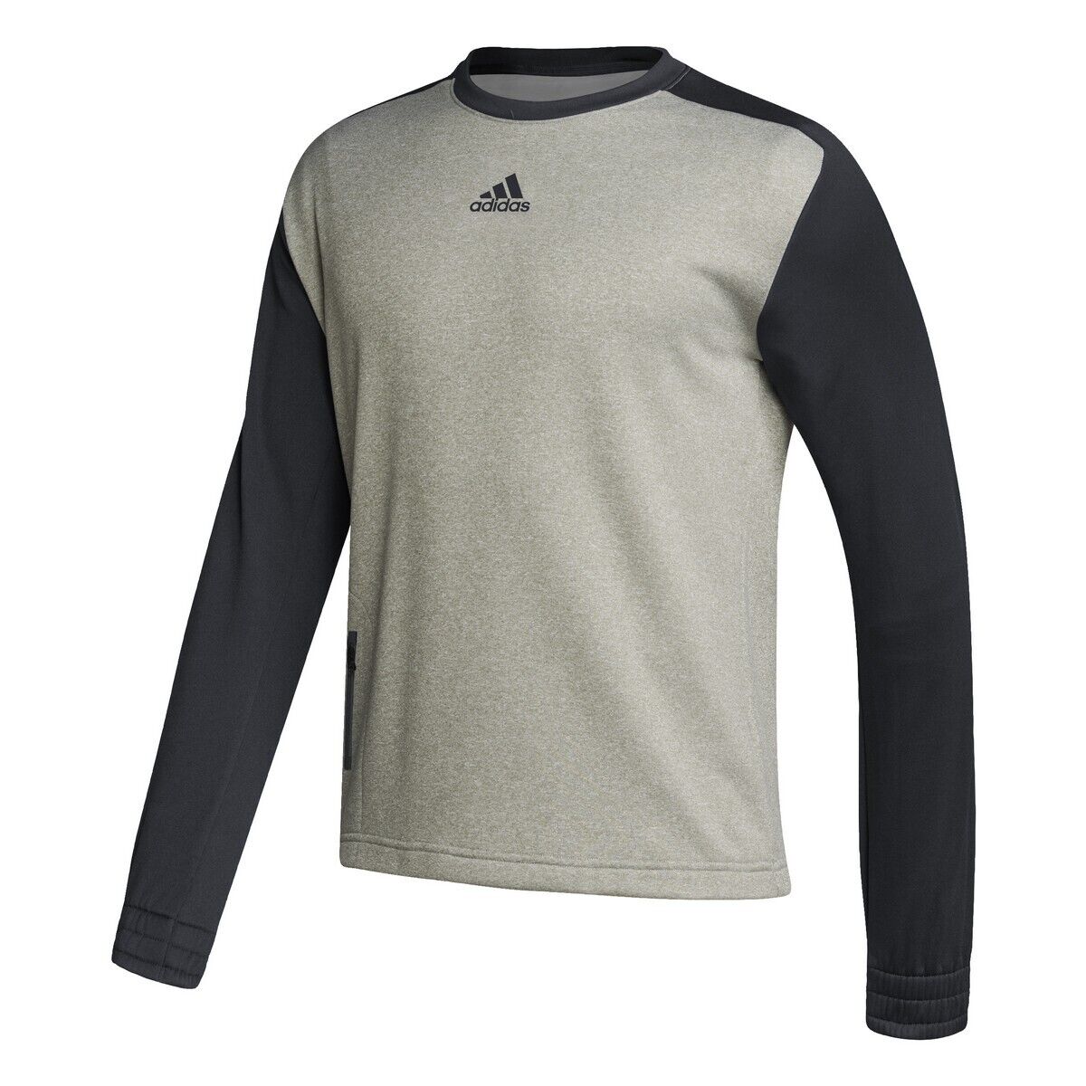 Adidas Men's Team Issue Crew - Black/Medium Grey Heather