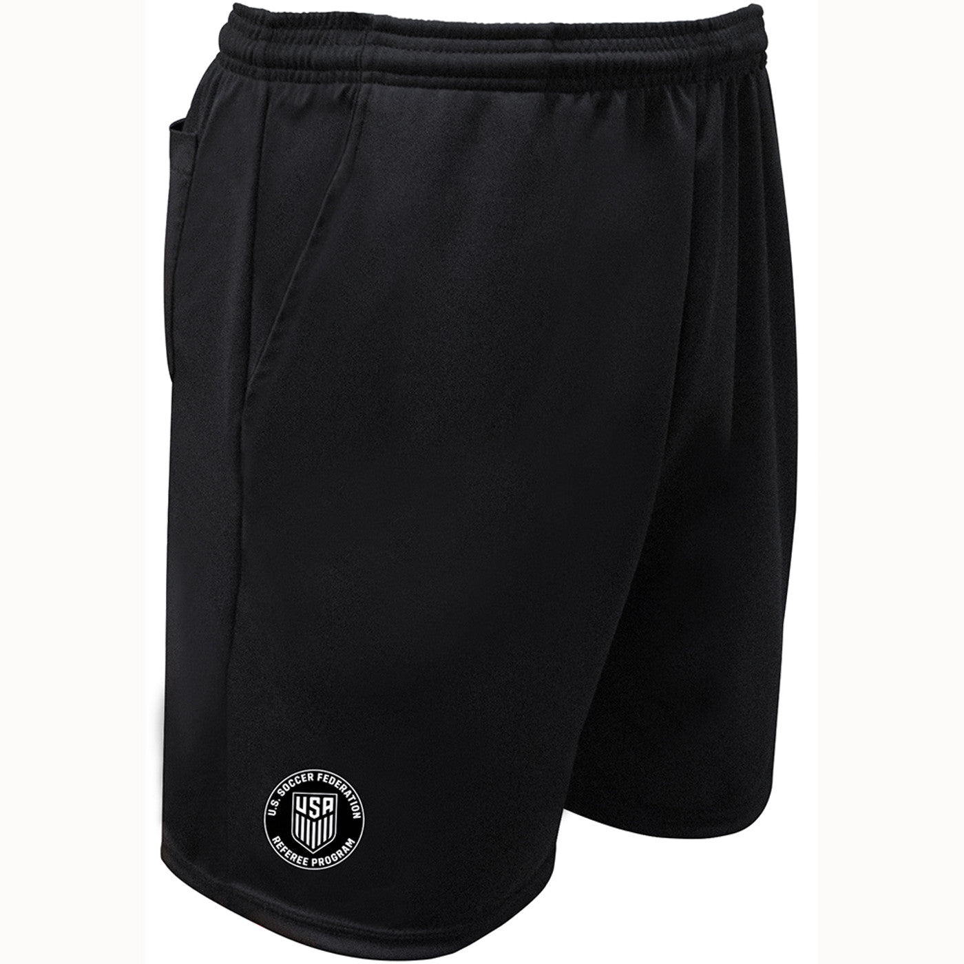 Official Sports Men's USSF Economy Referee Shorts - Black