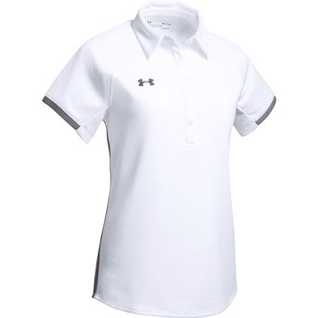 Under Armour Women's Rival Polo - White