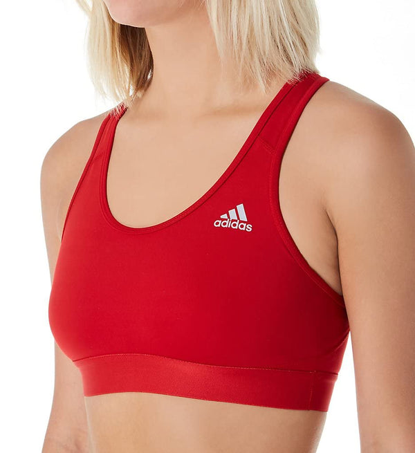 Adidas Women's Alphaskin Sports Bra - Red