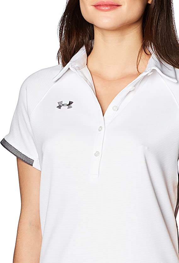 Under Armour Women's Rival Polo - White