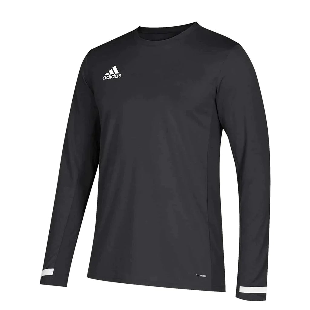 Adidas Men's Team 19 Long Sleeve Training Shirt - Black