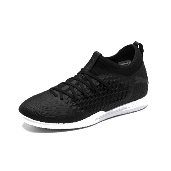 Puma Men's Future 19.3 Netfit Indoor Shoes - Black/White