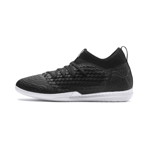 Puma Men's Future 19.3 Netfit Indoor Shoes - Black/White