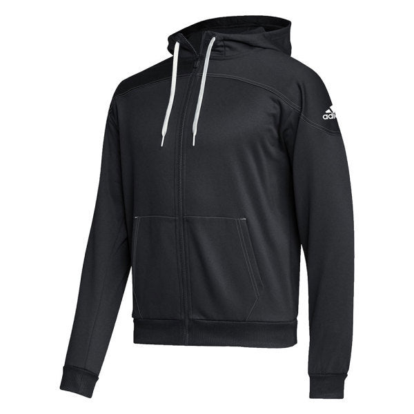 Adidas Men's Stadium Full Zip Jacket- Black