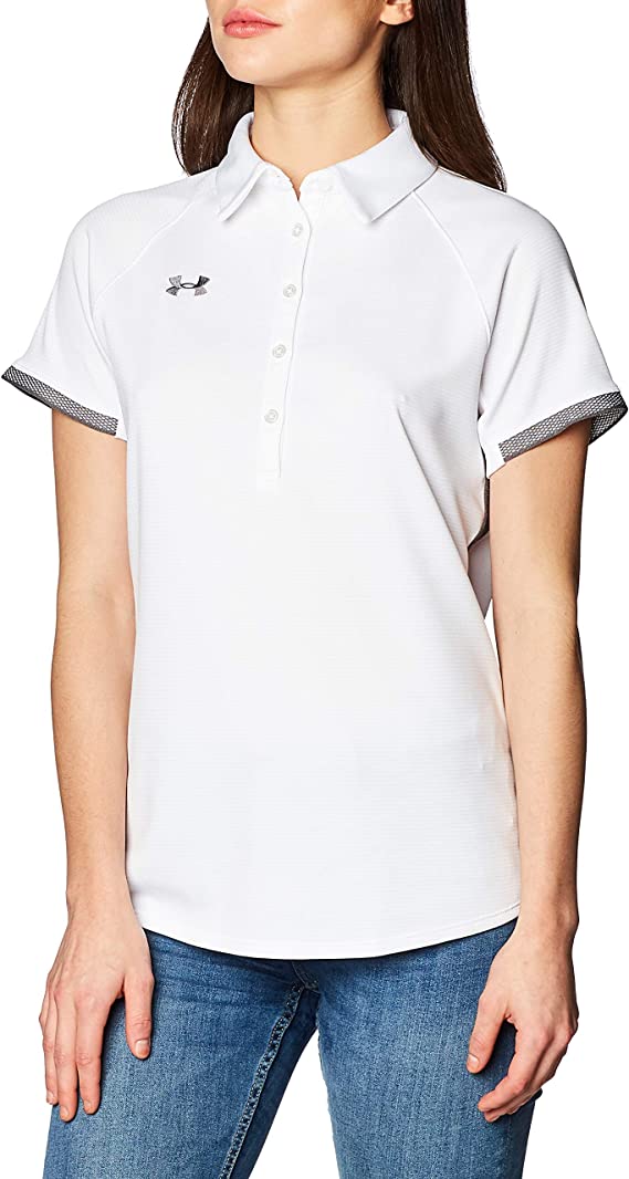 Under Armour Women's Rival Polo - White