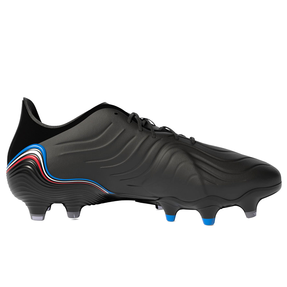 Adidas Men's Copa Sense.1 Cleats - Core Black/White/Blue Rush