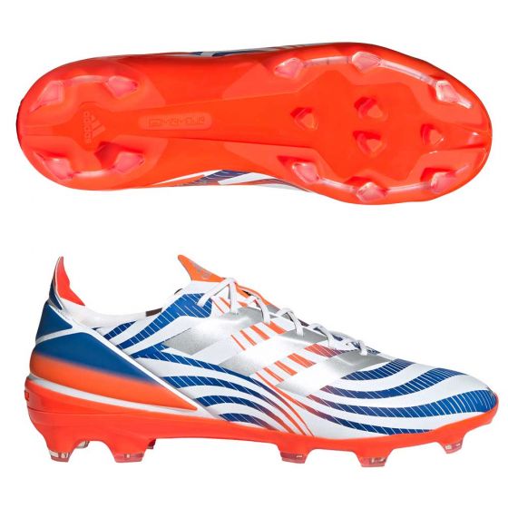 Adidas Men's Gamemode Cleats - White/Silver Met/Solar Red