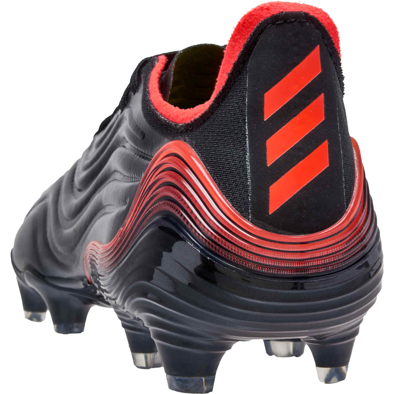 Adidas Men's Copa Sense.1 Cleats - Black Solar Red