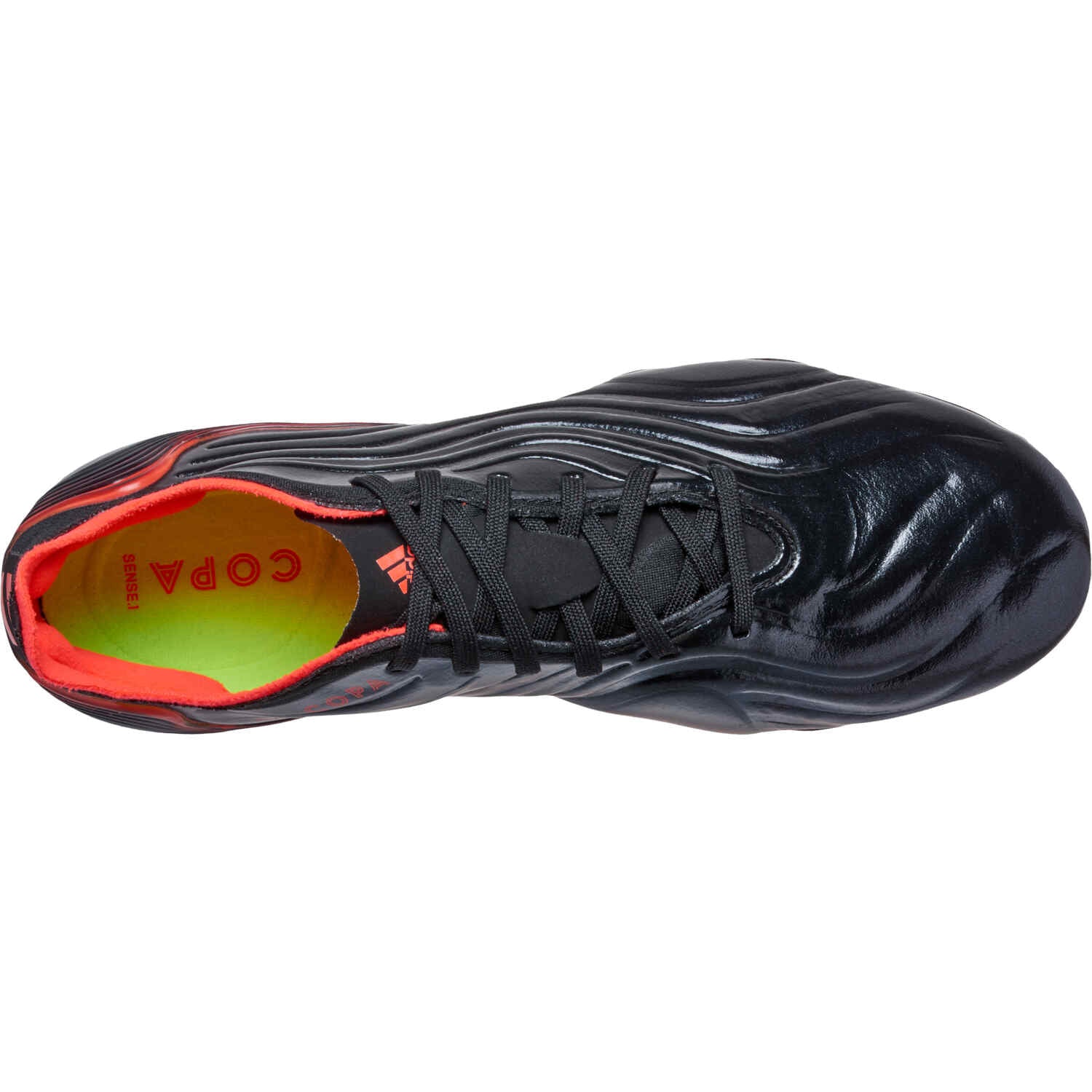 Adidas Men's Copa Sense.1 Cleats - Black Solar Red