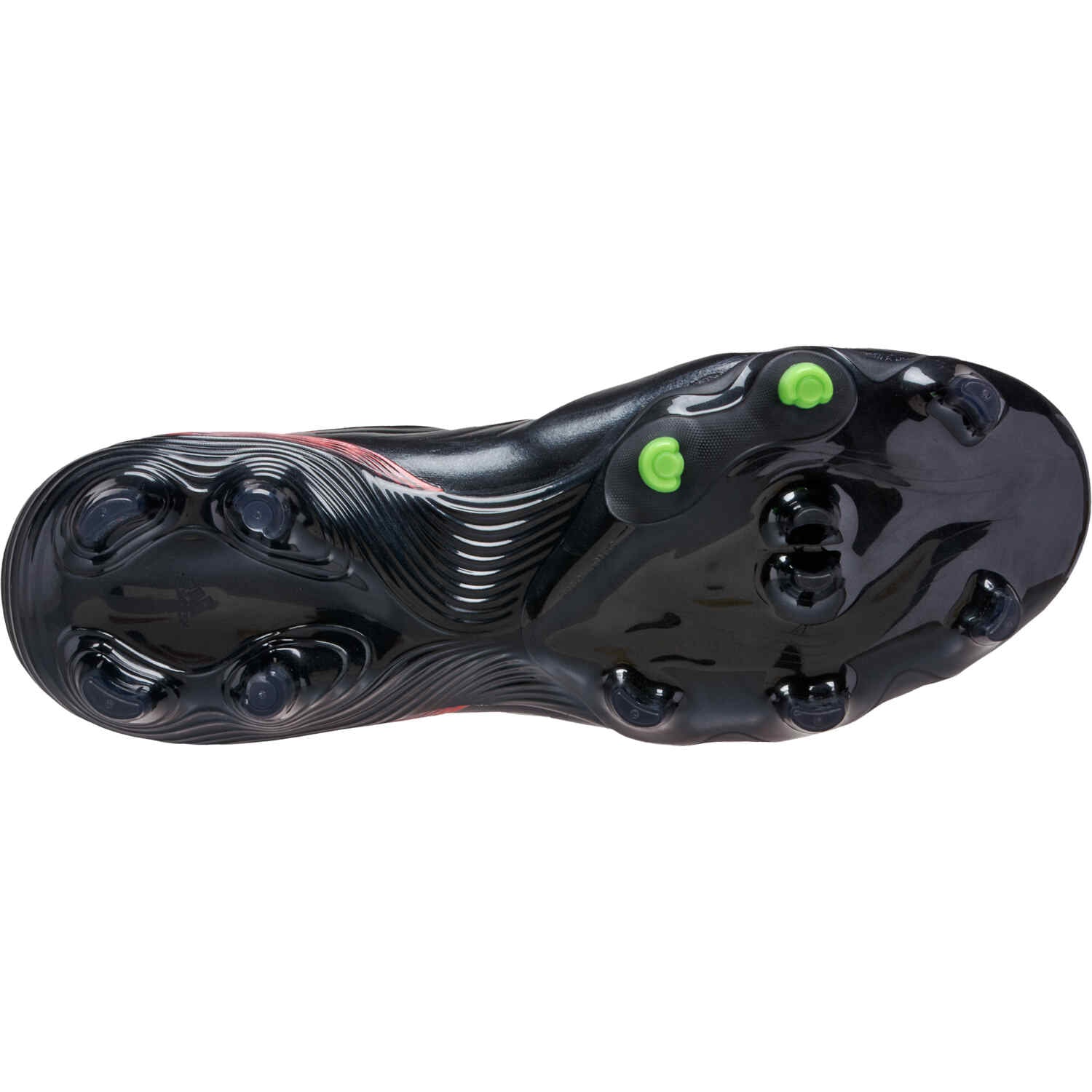 Adidas Men's Copa Sense.1 Cleats - Black Solar Red
